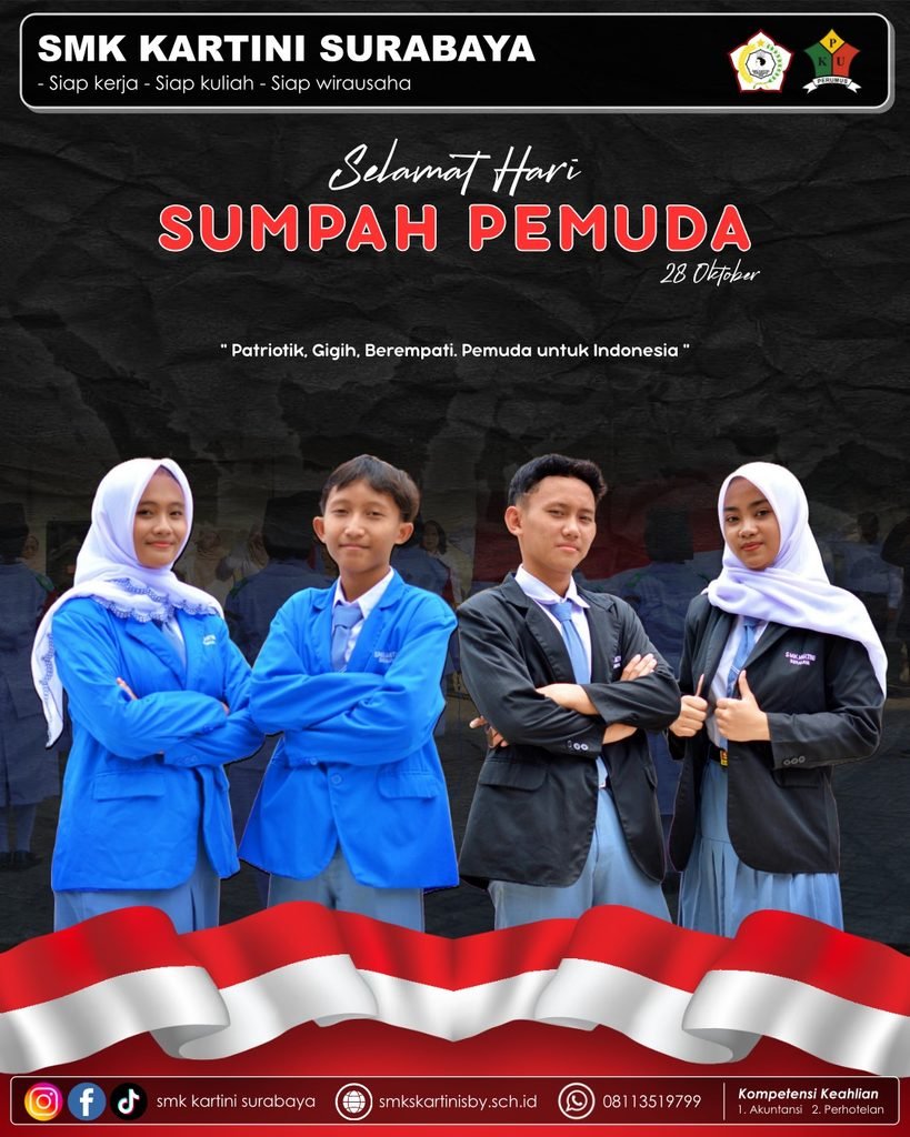 🇮🇩Semangat Sumpah Pemuda 2026: Patriotik, Gigih, Berempati, Bersama Membangun Indonesia